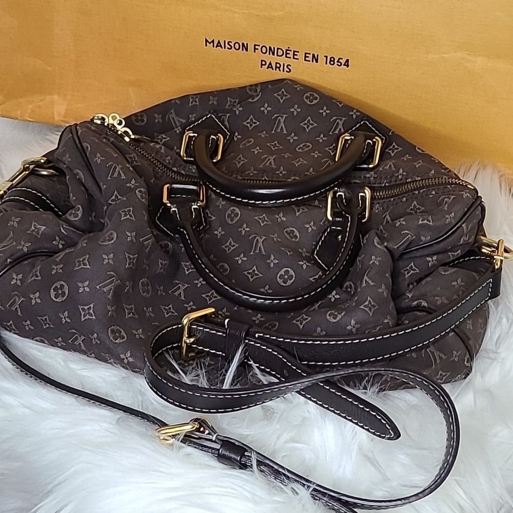 💯 Authentic Louis Vuitton Mini lin Bandolier 30 🍀 - Picture 11 of 16